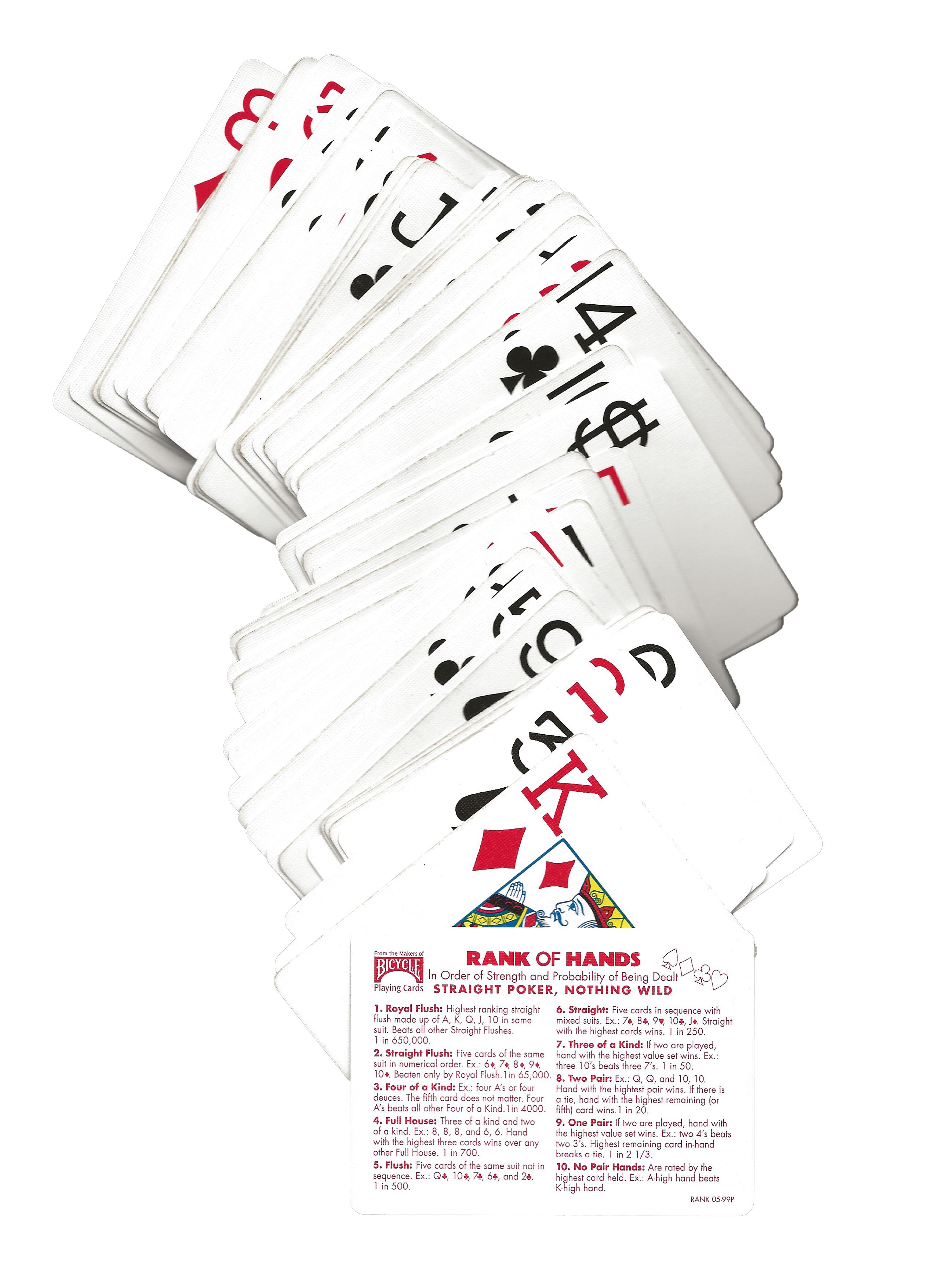 image scan of deck of cards